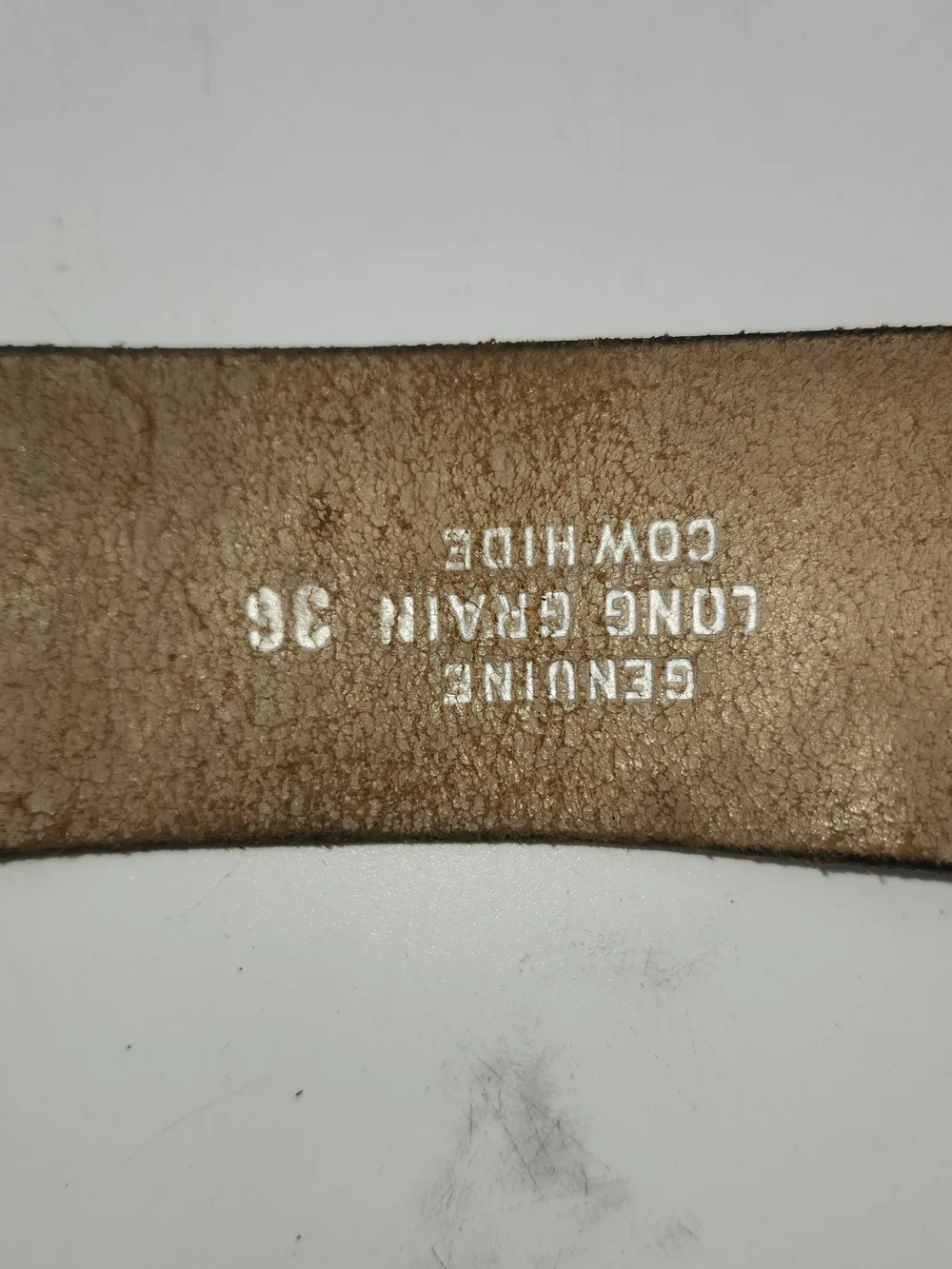 Antique Civil War style Sword Belt Virginia Tongue & Wreath Buckle on leather